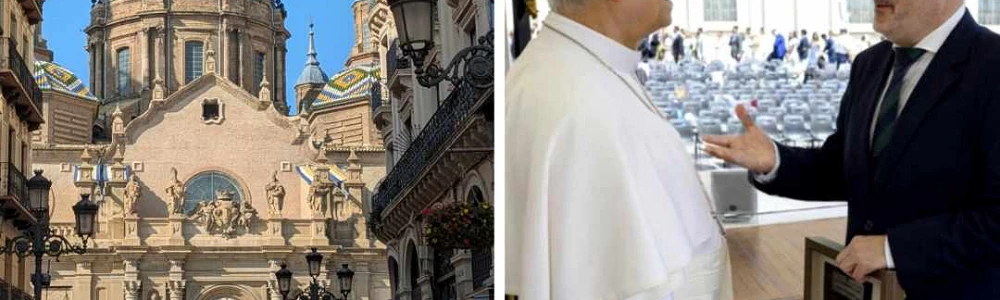Papa León XIV y Zaragoza