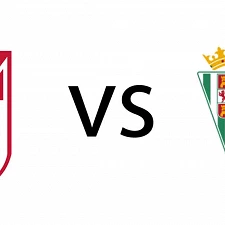 Escudos del Granada CF y Córdoba CF