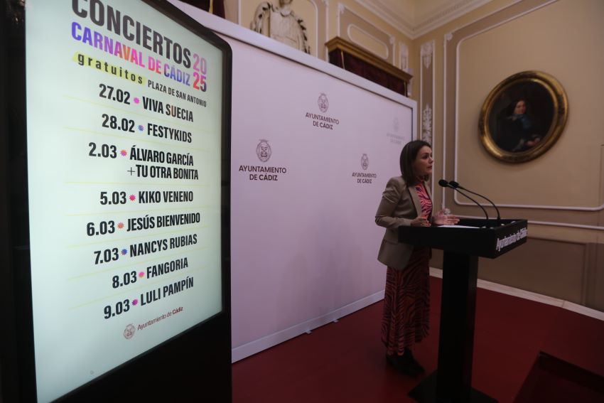 El Ayuntamiento ampliará los días de conciertos en San Antonio en el Carnaval de Cádiz 2025