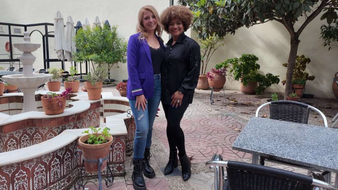 Fátima Entrenas y María Piña