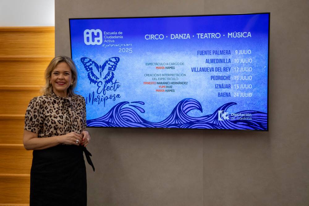 La Diputación lleva el Efecto Mariposa, espectáculo que incide en la importancia de la participación, a seis nuevos municipios de la provincia