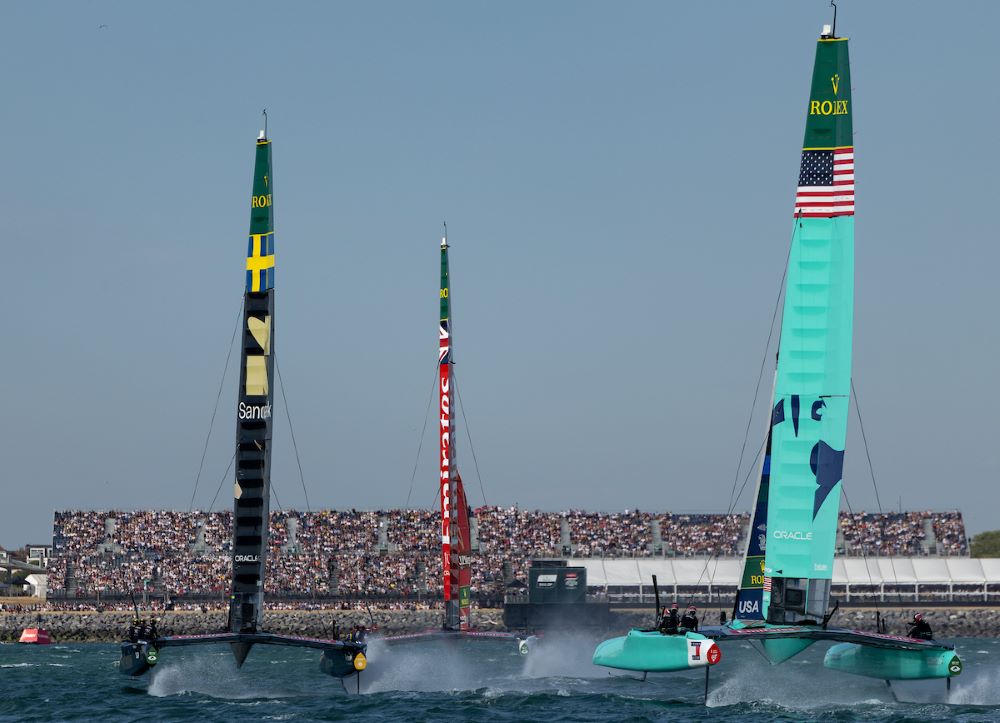 (c) Felix Diemer para  SailGP Portsmouth
