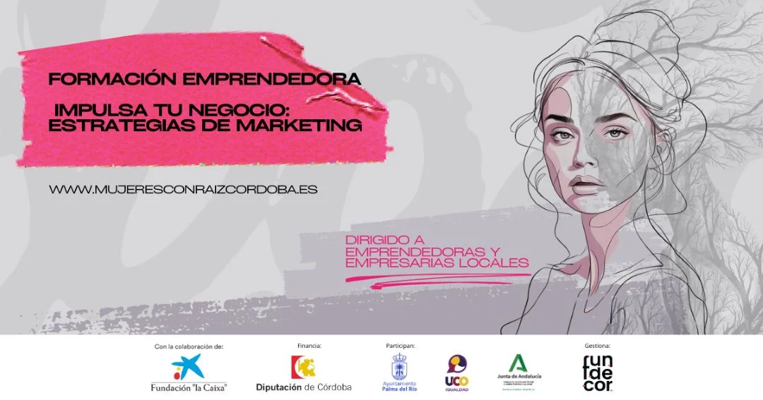 Impulsa tu negocio: Microcredencial en marketing para mujeres, emprendimiento femenino Banner Mujeres con Raiz, Emprendimiento Femenino