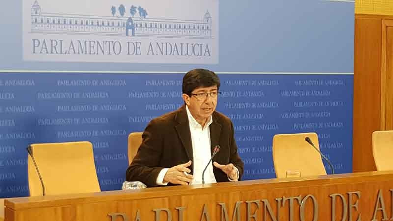 Juan Marín: “La ley electoral no puede ser una trampa a la democracia”