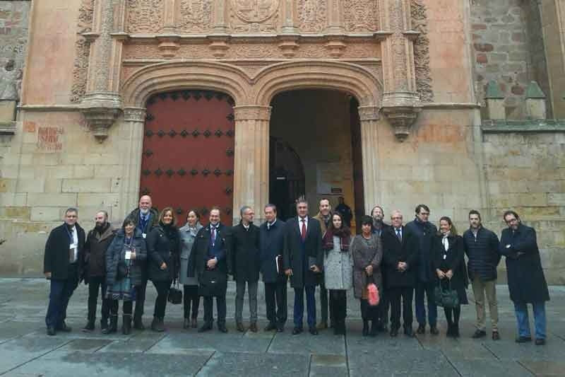Las 15 Ciudades Patrimonio de la Humanidad de España analizan en la Universidad de Salamanca la gestión del Patrimonio Mundial