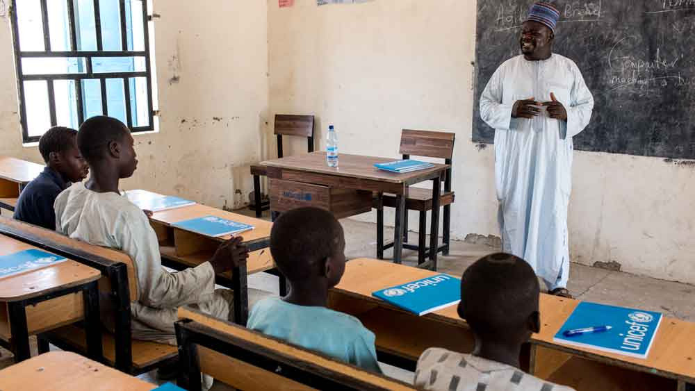 El cierre de escuelas en África Occidental y Central se triplica desde 2017 (Video Unicef)