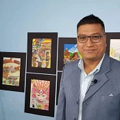 Luz de Katmandú: Arte y la misión de Ajay Deshar