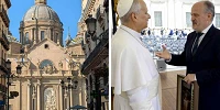 Papa León XIV y Zaragoza