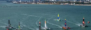 (c) Ricardo Pinto para Sail GP Portsmouth