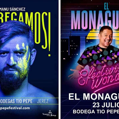 Tio Pepe Comedy. Manu Sánchez y El Monaguillo.