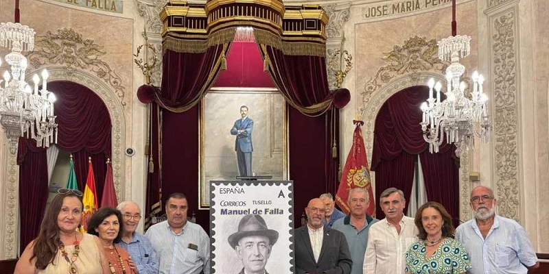 Sello Manuel de Falla